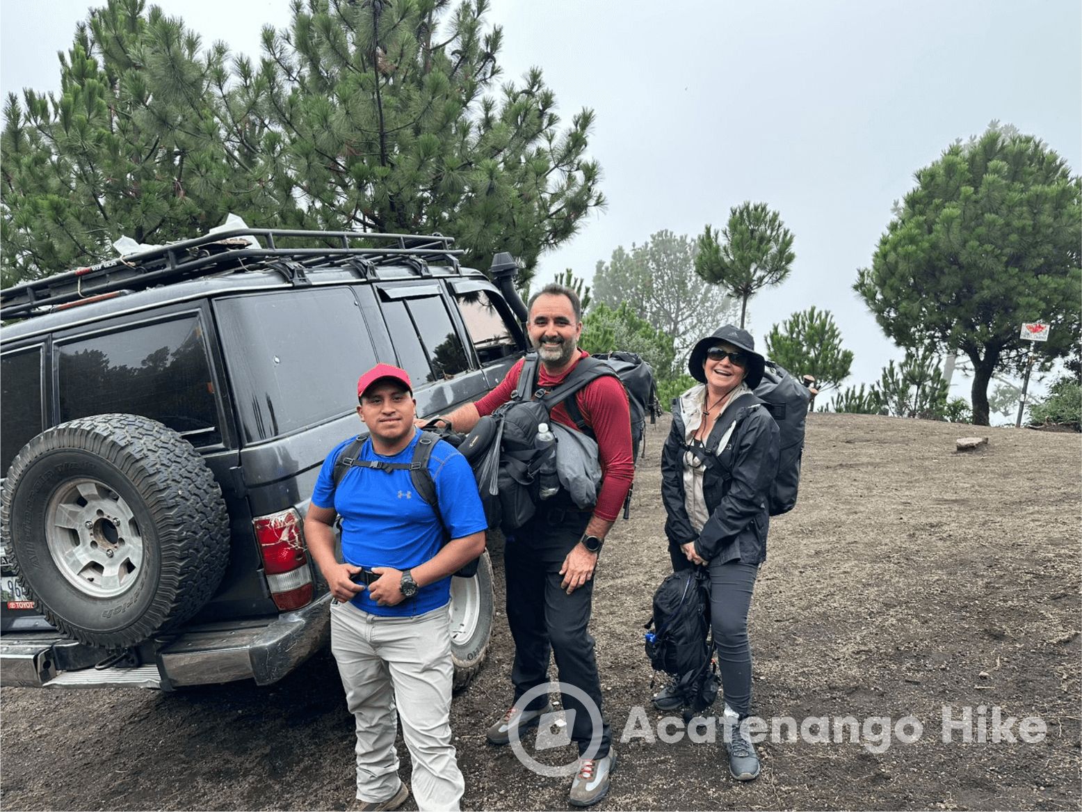 4x4 off-road ride on Acatenango Volcano